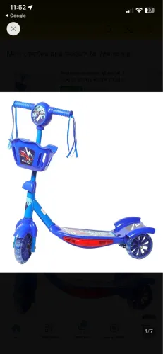 Patinete novo