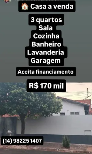? Casa a Venda em Bocaina