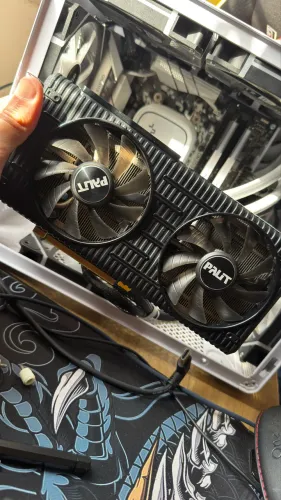 Placa de Vídeo RTX 3060 Ti Palit RGB