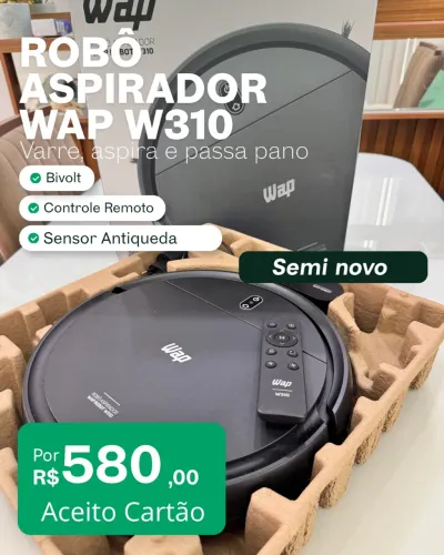 Robô aspirador Wap W310