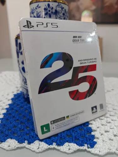 Gran Turismo 7 25th Edição Aniversário Steelbook Ps5 (Lacrado/Nota fiscal))