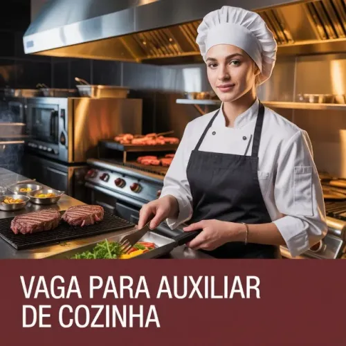 Auxiliar de cozinha de restaurante