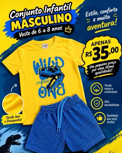 Conjunto Infantil Masculino