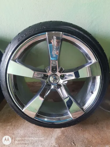 Aro 22 cromado 