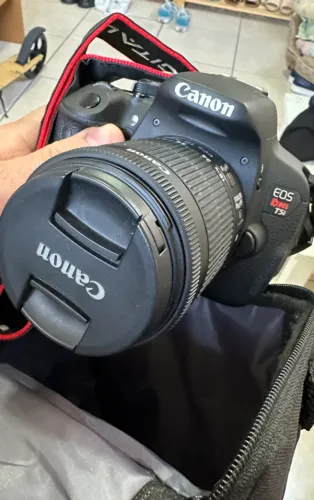 Canon EOS Rebel T5i - impecável - pouco uso - kit completo com bolsa, bateria, cartões mem