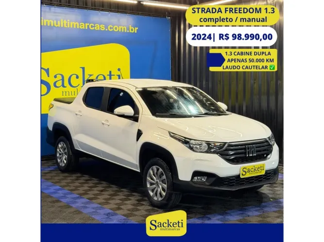 Fiat Strada Freedom 1.3 Flex 8V CD 2024