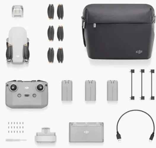 drone dji mini 2 - fly more combo completo !!