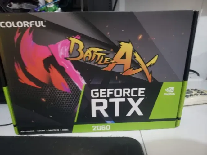 Placa de video RTX 2060 6gb ddr6 battleax