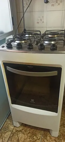 Fogão 4 Bocas Electrolux (Já Adaptado para Gás Encanado / GN)