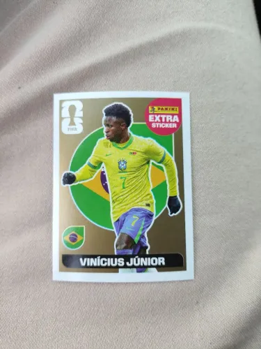 Figurinha Legends Vini Jr ouro
