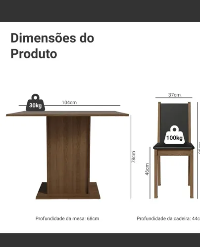Mesa nova nunca usada