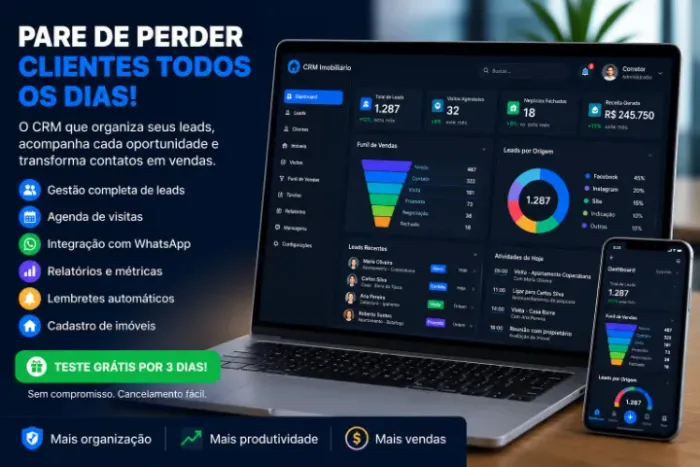 CRM Inteligente para Empresas - Organize seus clientes e venda mais!