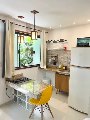 Studio mobiliado com renda comprovada