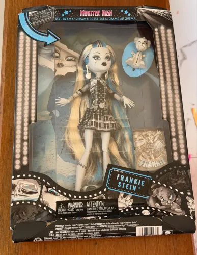MONSTER HIGH REEL DRAMA - FRANKIE STEIN (NIB) ?
