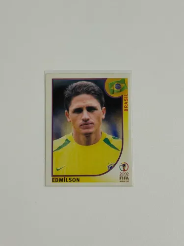 Figurinha Edmilson copa do mundo 2002