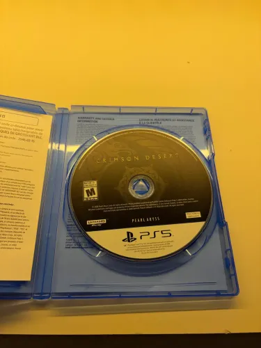Crimson Desert PS5 - código não utilizado
