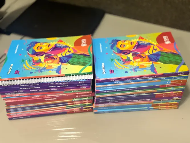 Livros SAS Educação Projeção 