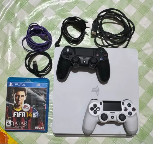 Playstation 4 slim Branco 1tb