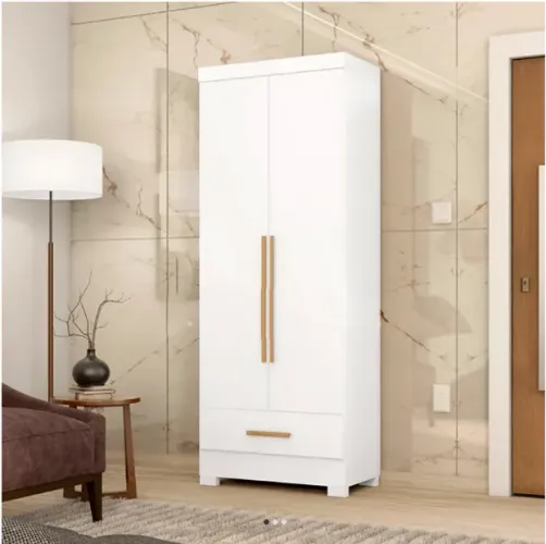 Guarda Roupa Smart Rodial Branco