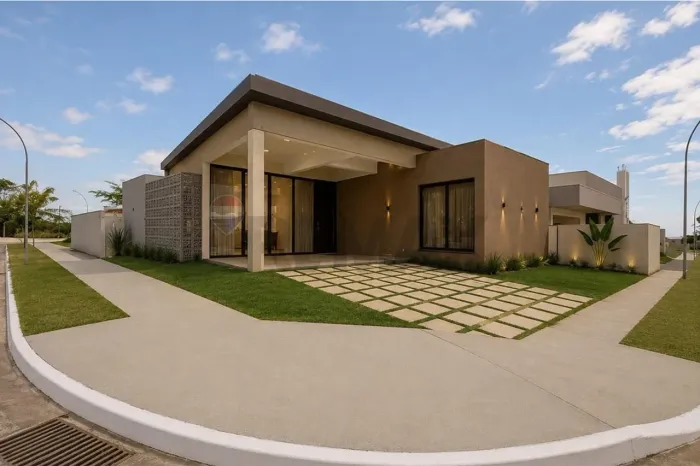 SHT Casa térrea com pé direito duplo 3 quartos Boulevard Residence Jardim Botânico