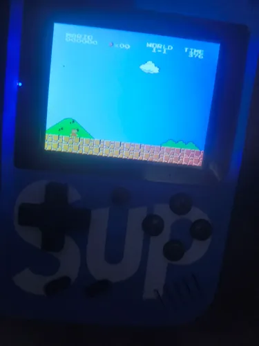 Jogo Sup azul pega 400 jogos clássico azul super Mario e entre outros