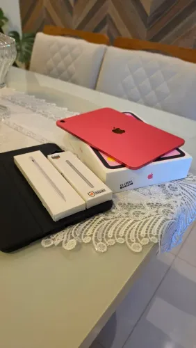 iPad 128GB Rosa - Completo e Original