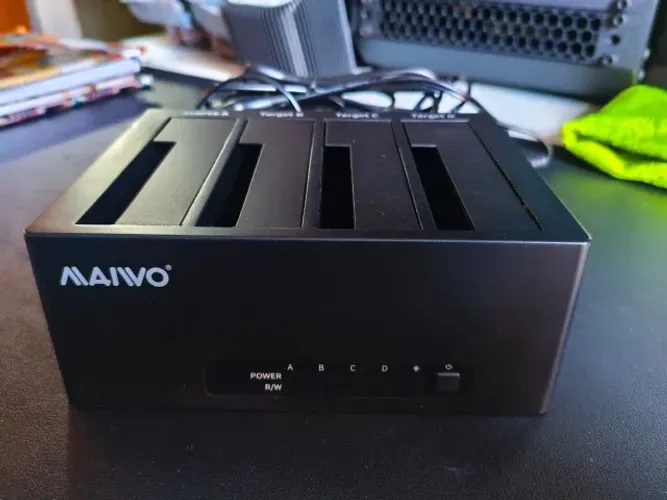 Docking Station, 4 Bay SATA para USB 3.0