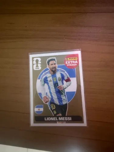 FIGURINHA LEGEND LIONEL MESSI, MELHOR JOGADOR DA COPA DO MUNDO