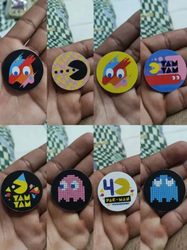 28 Tazos Pac-Man da Elma Chips 2020