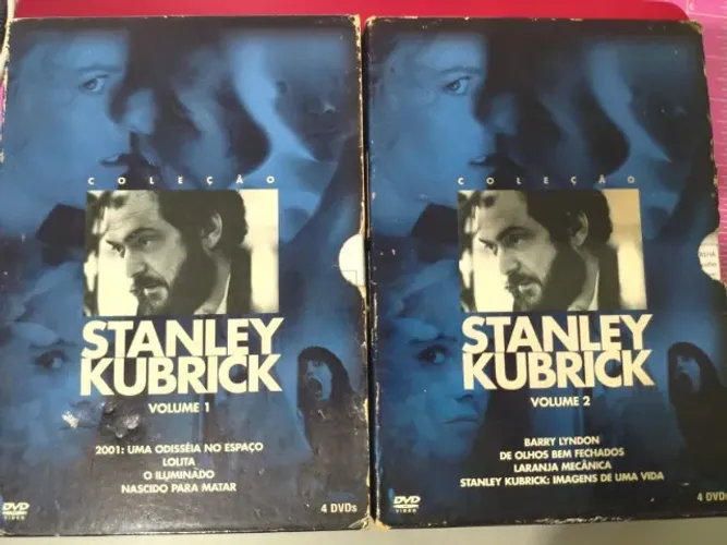 Coleção Stanley Kubrick - 2 Box com 8 DVD's no total (box com marcas de uso)