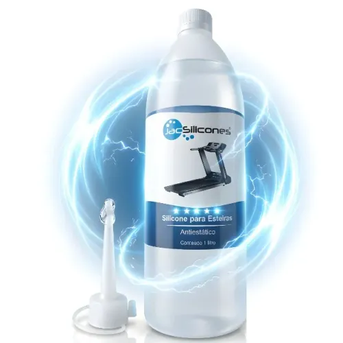 Silicone Lubrificante Líquido 1l Puro Para Esteiras Jac