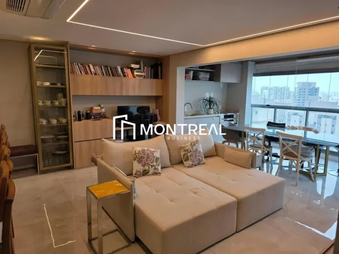APARTAMENTO À VENDA NO BROOKLIN - 2 DORMITÓRIOS, 2 SUÍTES, 2 VAGAS DE GARAGEM.