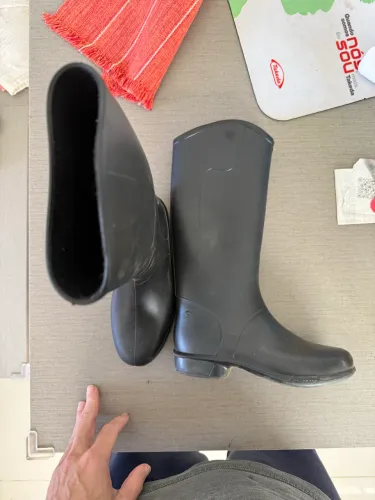 Bota Hipismo preta TAM 32