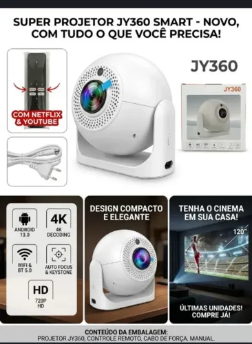 Projetor JY-360 Novo em oferta 