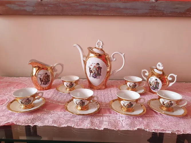 Jogo de cha café