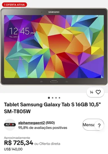 Tablet Samsung