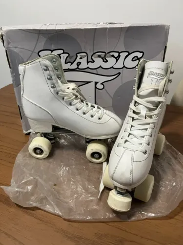 Patins Quad Klassic Traxart Branco - 38/39