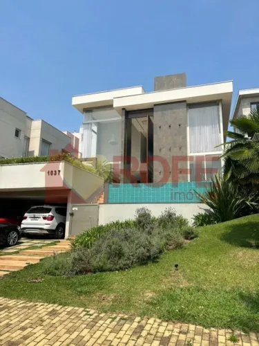 Maravilhosa casa mobiliada com 4 dormitórios a venda no condomínio Burle Marx em Alphavill