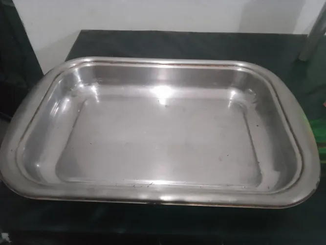 Vendo travessa inox