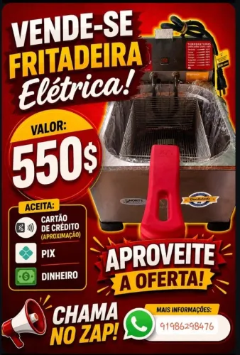 Fritadeira elétrica