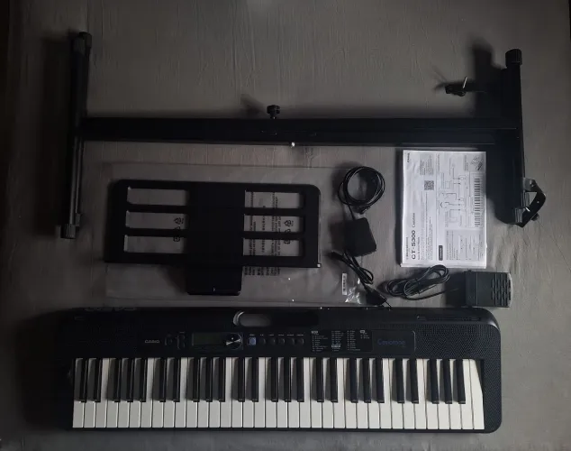 Kit Teclado Musical Casio Ct-s300