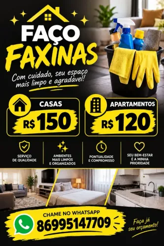 Vamos marcar sua faxina ?