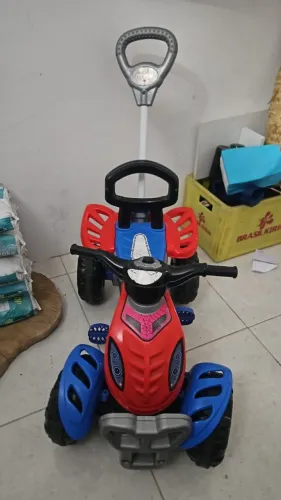 Quadriciclo infantil Spider man Homem aranha