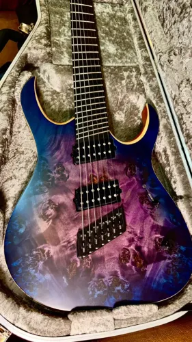 Guitarra Mayones Duvell VF Multiscale com Bareknuckle Aftermath