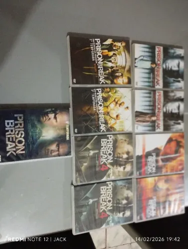 Vendo 5 temporadas completas de prison break