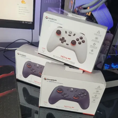 (Novo) Joystick sem fio Gamesir T4 Lite, PC/Swith/Android/IOS (2.4Ghz, Bluetooth, Usb-C)