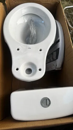 Kit Vaso sanitário com caixa e assento
