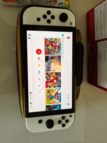 Nintendo Switch oled desbloqueado estado de novo 