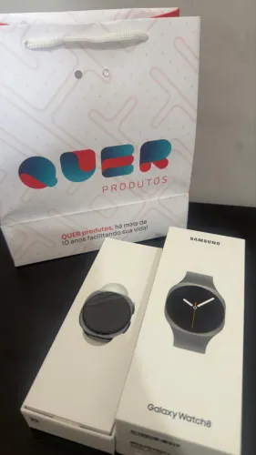 RELÓGIO SAMSUNG WATCH 8 40MM COM NOTA FISCAL OPORTUNIDADE