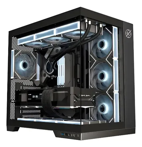 GABINETE KALKAN ASGARD PRETO SEM FAN KLK00040 - NOVO